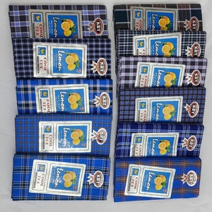 New Arrivals!! Men Lungi -Fabric Beach Swim Summer Night Wear Cotton Checks - Pre Stitched