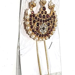 Tiara Pin for Bun Ring