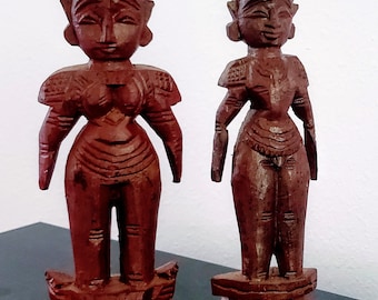 Marapachi Wooden Dolls:  Set of 2