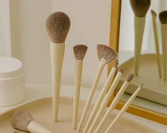 10 Pcs Eye Makeup Brush Set, Soft Bristles, Portable
