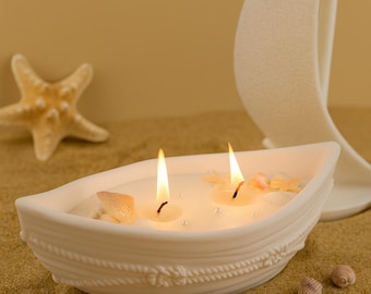 High-Grade Silicone Mold – Marbled Jar, Candle, Resin Crafting