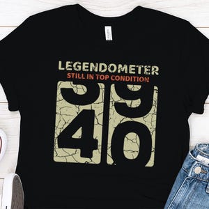 Mens 40th Birthday Gift Shirt, 40 Years Gift Shirt for him, 40th Anniversary Shirt, Born in 1985 Vintage T-Shirt for Husband