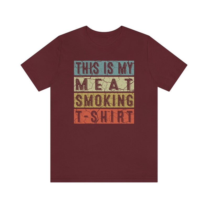 Meat Smoking Shirt great gift for smoker who loves to cook cool brisket pork chicken or sausage image 7