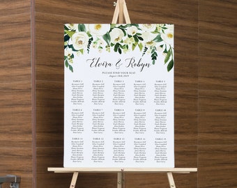 Wedding Seating Chart Easel