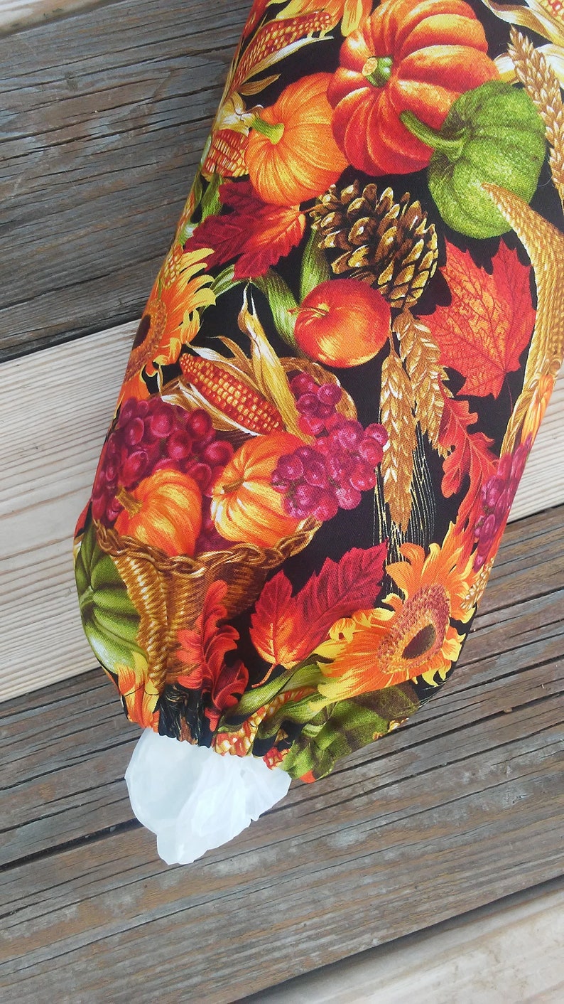 Hanging Plastic Bag Holder Fall Grocery Bag Holder Grocery Bag Dispenser Plastic Bag Holder Shopping Bag Holder
