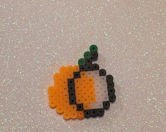 Abstract fruit croc charm- Perler can be made into kandi!