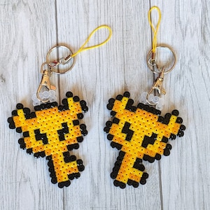 Zelda Boss Key, Master Key, Sleutelhanger van strijkkralen, Link, Sleutelhanger, Nintendo, Kralen, Big Key, Boss Room Key, SNES