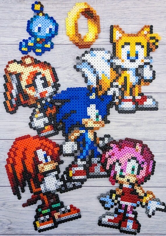 Sonic Chao, Tails Chao, Amy Chao & Knuckles Chao