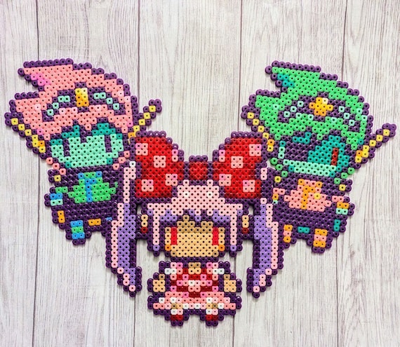 Omori Spaceheart (sweetheart Captain Spaceboy) From Perler Beads