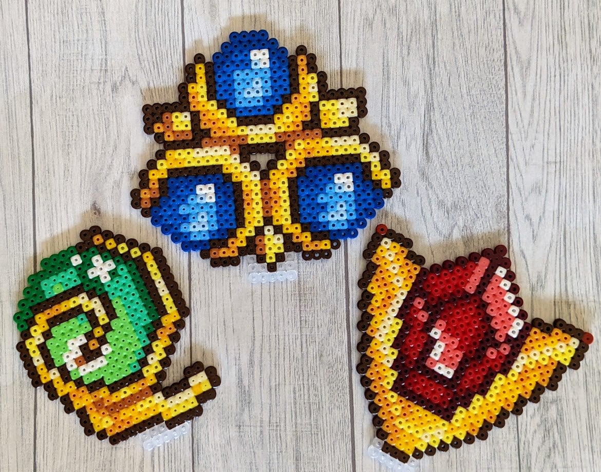 Custom Stardew Valley Character /// Perler, Iron Beads, Beads