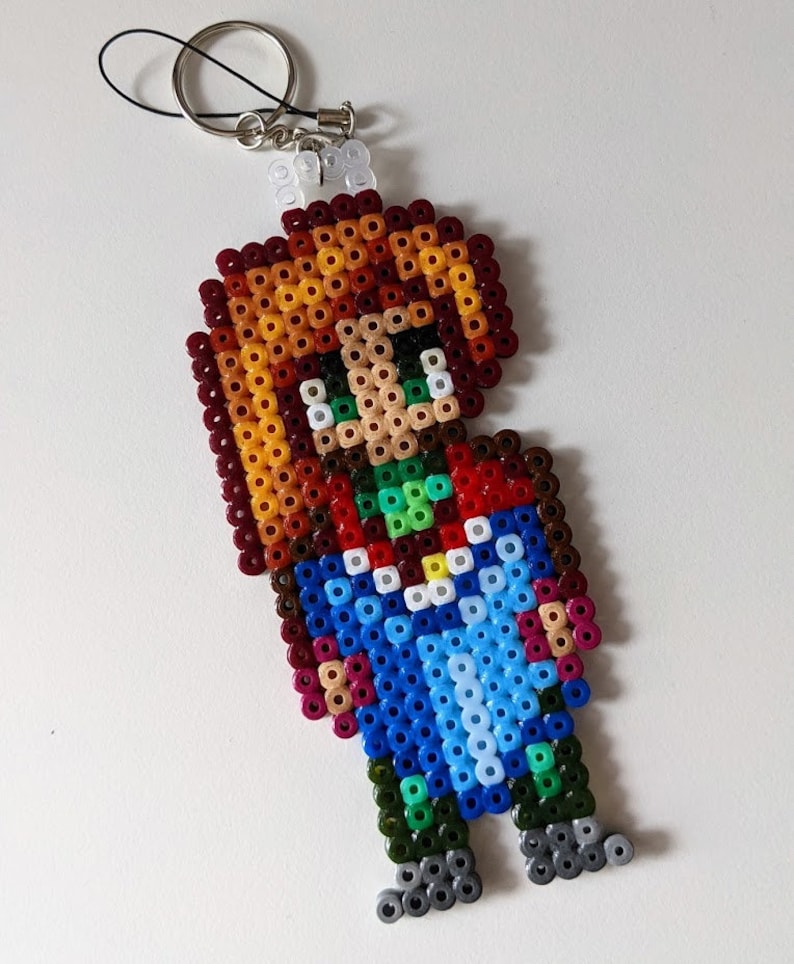 Bachelors / Boyfriends / Spouses from Stardew Valley from Bügelperlen, Perler, Magnets, Stands, Harvey Shane Elliott Sebastian Sam Alex Keychain/Anhänger