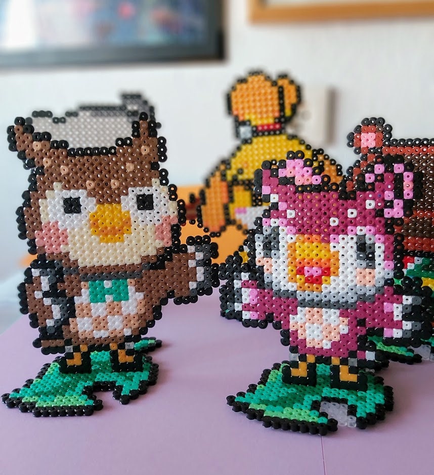 Animal Crossing Characters From Ironing Beads K.K. Slider Etsy