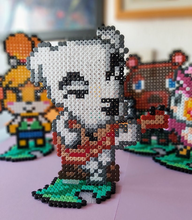 Animal Crossing Characters From Ironing Beads K.K. Slider Etsy