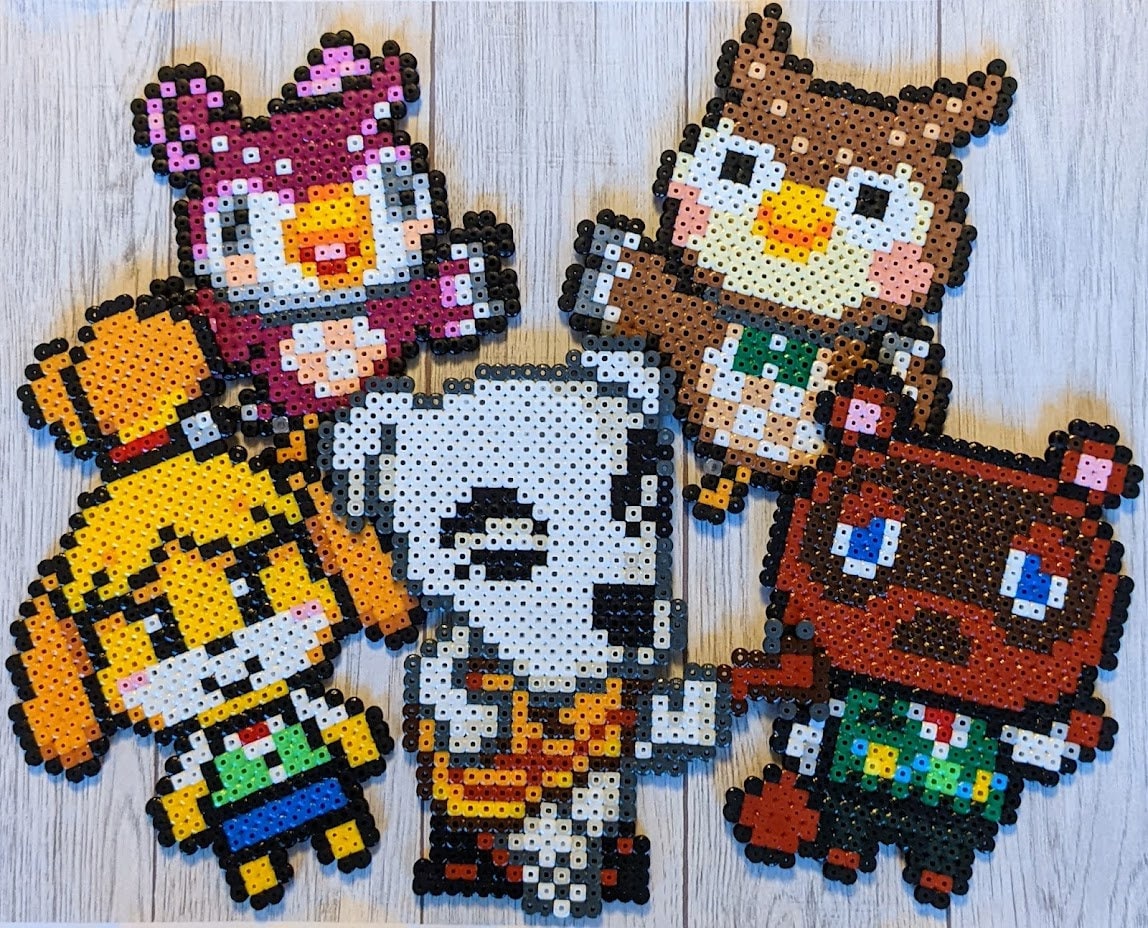 Little Animals, Cute Animals, Animal Beads, Perler Beads, Perler