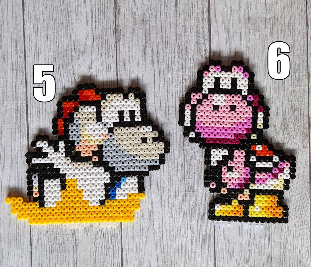 アイロンビーズで作ったヨッシー WITH STAND、パーラー、任天堂、SNES