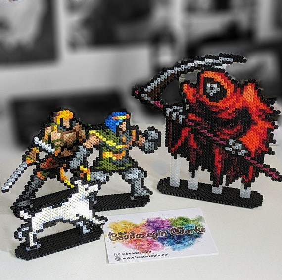 VAMPIRE SURVIVORS / CRAWLERS Charaktere aus Bügelperlen, Perler, Artkal, Fuse Beads