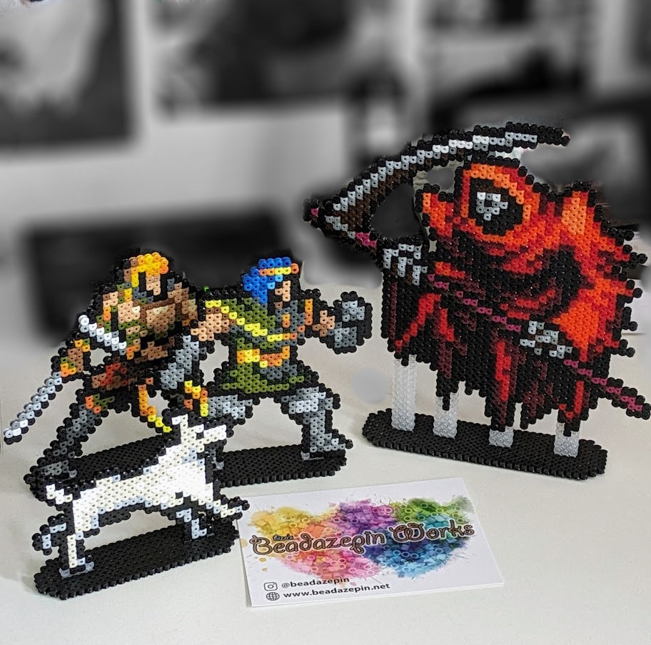 d20 – Fuse Bead Pattern – Fridgecrisis Games