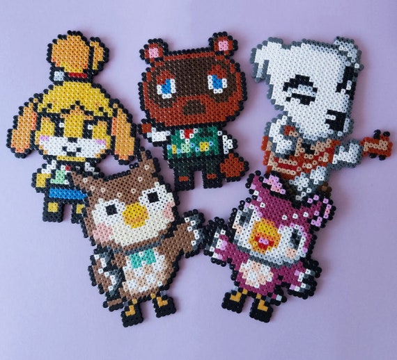 Animal Crossing Characters from Ironing Beads K.K. Slider Etsy