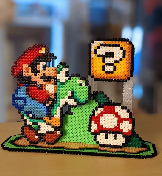 Mario and Luigi Super Mario Bros. 3 Nintendo Perler Bead Pixel -  Norway