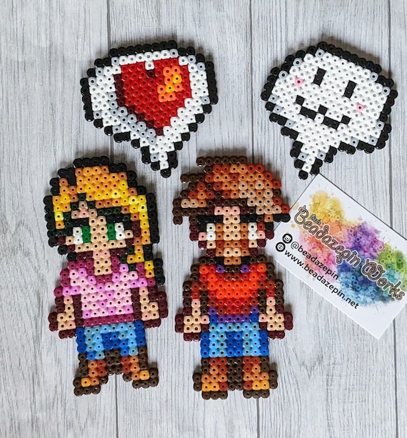 Custom Stardew Valley Character /// Perler, Iron Beads, Beads