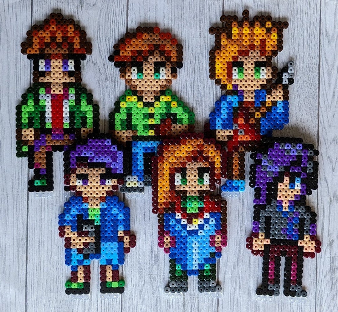 Omori DREAM / HEADSPACE Characters From Fuse Beads Perler Videogames Aubrey  Kel Hero Sunny Basil Mari Hama Artkal Steam -  Norway