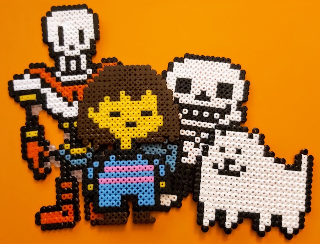 Undertale Characters Made Of Ironing Beads Sans Papyrus Etsy Ireland Undertale Characters Made Of Ironing Beads Sans Papyrus Etsy Ireland