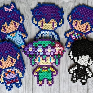 Omori DREAM / HEADSPACE Characters From Fuse Beads Perler 