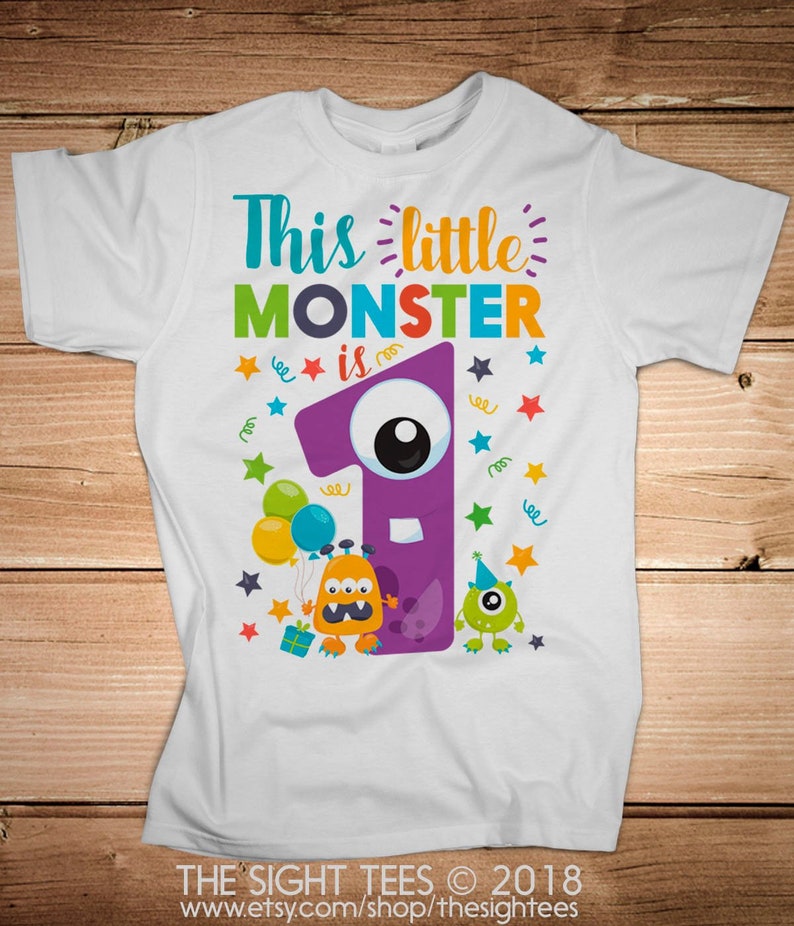 birthday t shirt for 1 year old