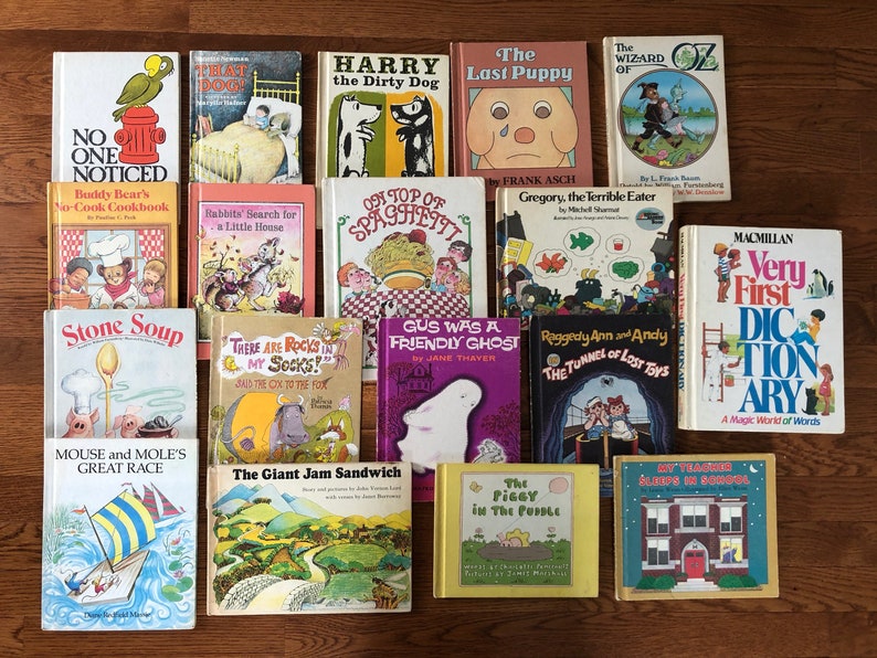 Vintage Weekly Reader Children's Books Club Hardback 50s Etsy