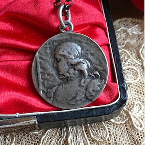 Antique French Saint Joan of Arc Medal