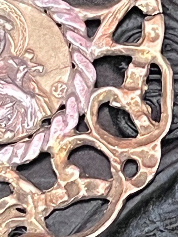 Antique Saint Therese Medal View 5