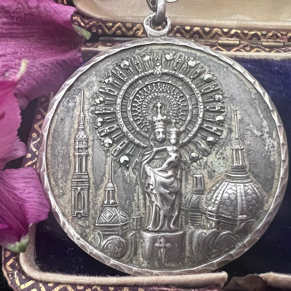 Our Lady of the Pillar Silver Medal