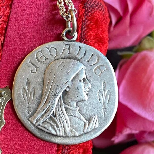 Antique French Saint Joan Medal