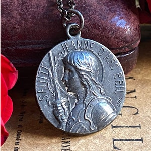 Antique French Saint Joan Medal