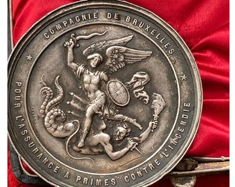 Antique Saint Michael Medal