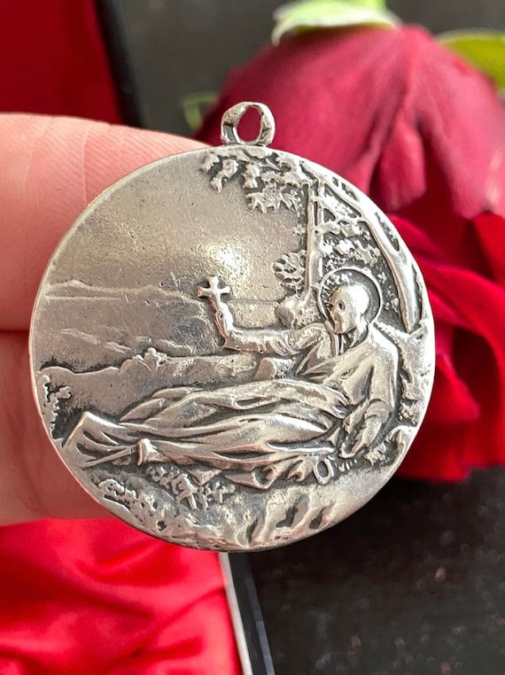 St Francis Xavier Silver Medal - Gem