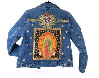 Virgen Denim Jacket - Etsy