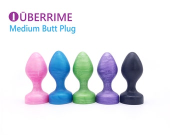 Medium Butt Plug - Platinum Silicone Butt Plug - The Medium Butt Plug