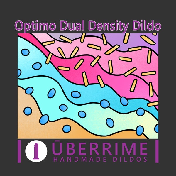 The Optimo Dual Density Dildo - Realistic Dildo - Mature