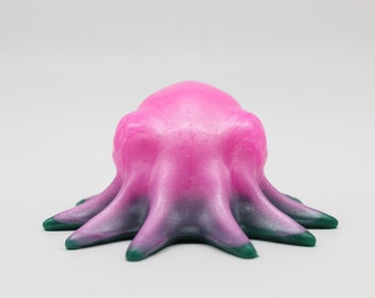 Tiny Octopus Squishy - Stress Ball - Platinum Silicone