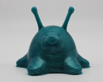 Alien Brain Sucker Squishy - Stress Ball - Platinum Silicone