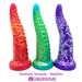 8' Tentacle Dildo - Custom Made to Order - Squishy Tentacle Dildo - The Teuthida - Platinum Silicone Dildo 