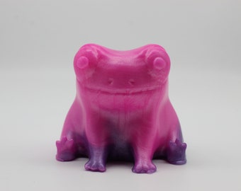 Frog Squishy - Stress Ball - Platinum Silicone