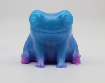 Frog Squishy - Stress Ball - Platinum Silicone