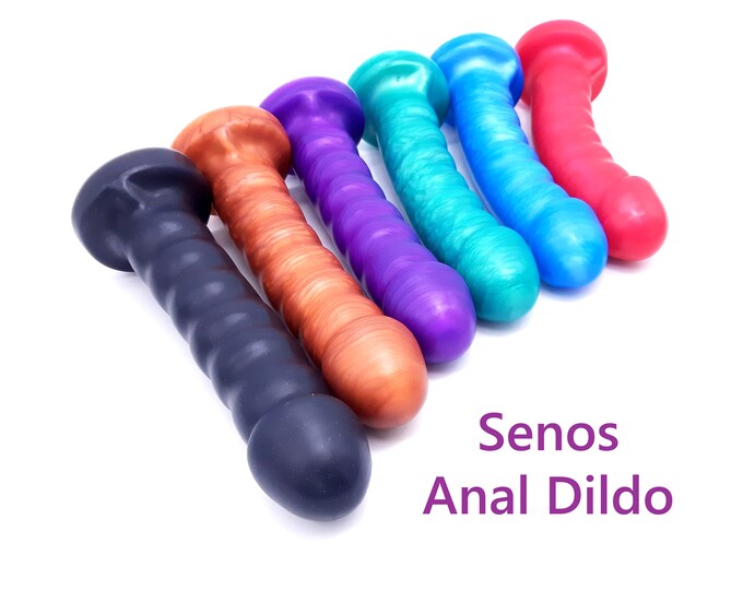 The Senos Platinum Silicone Dildo