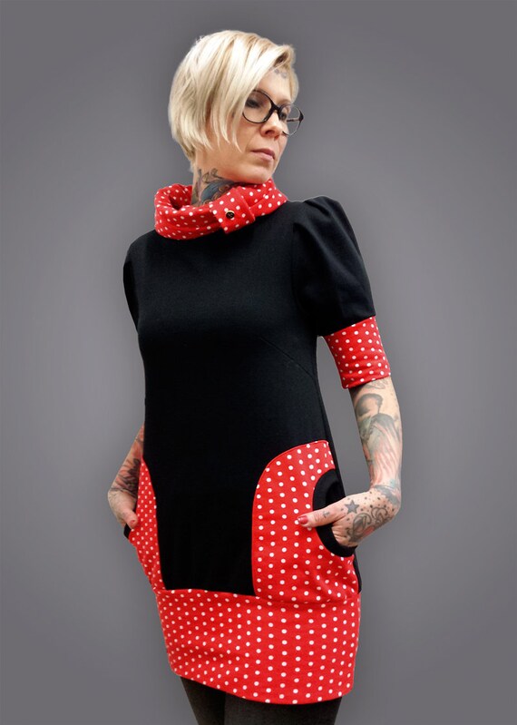 sweatshirt kleid kurzarm