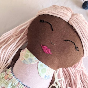 Cloth doll, rag doll, handmade doll, soft doll, 18" doll