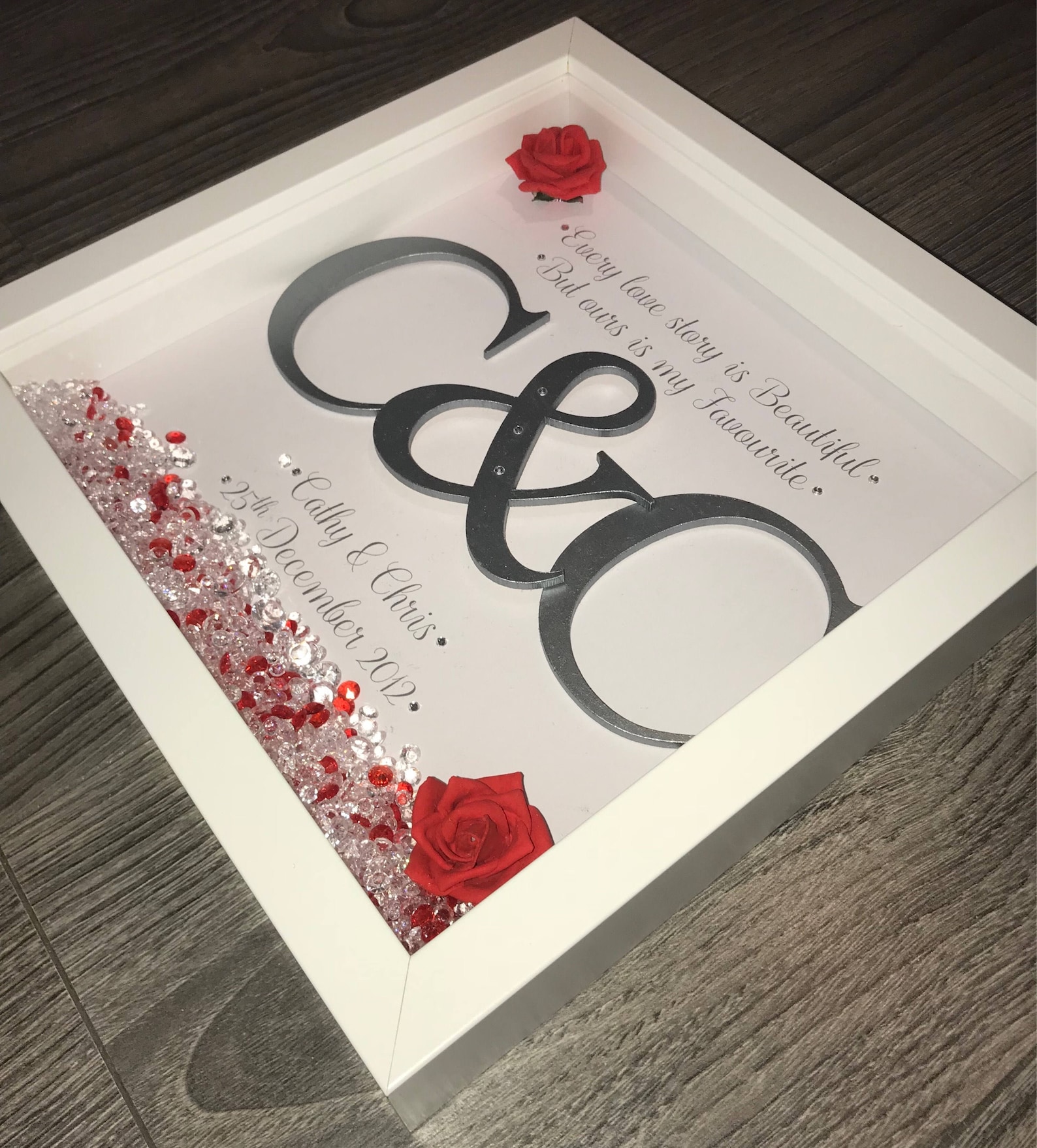 Cadre personnalisé de couples chaque histoire d'amour est | Etsy