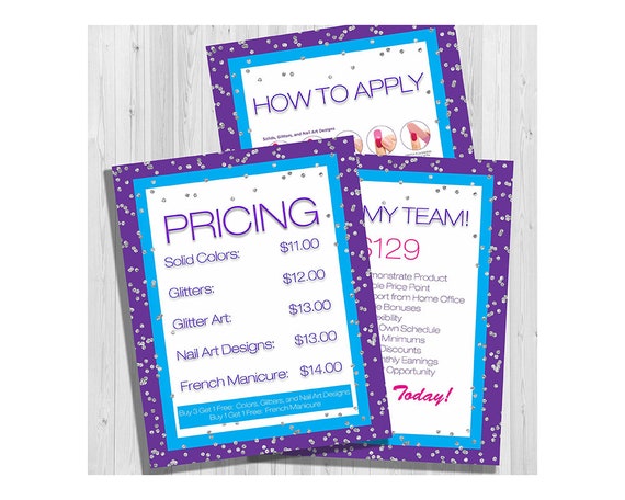 instant download color street flyer bundle enter to win how to apply join my team and pricing flyers vendor displays enter to win flyer