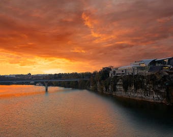 Chattanooga, Tennessee - Morning Glow - Digital Download